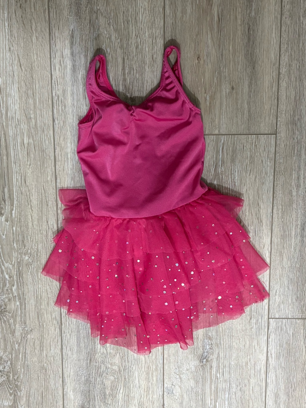 Size: SC (4/5T) REVOLITION | Hot Pink Sparkle Tutu Dance Dress